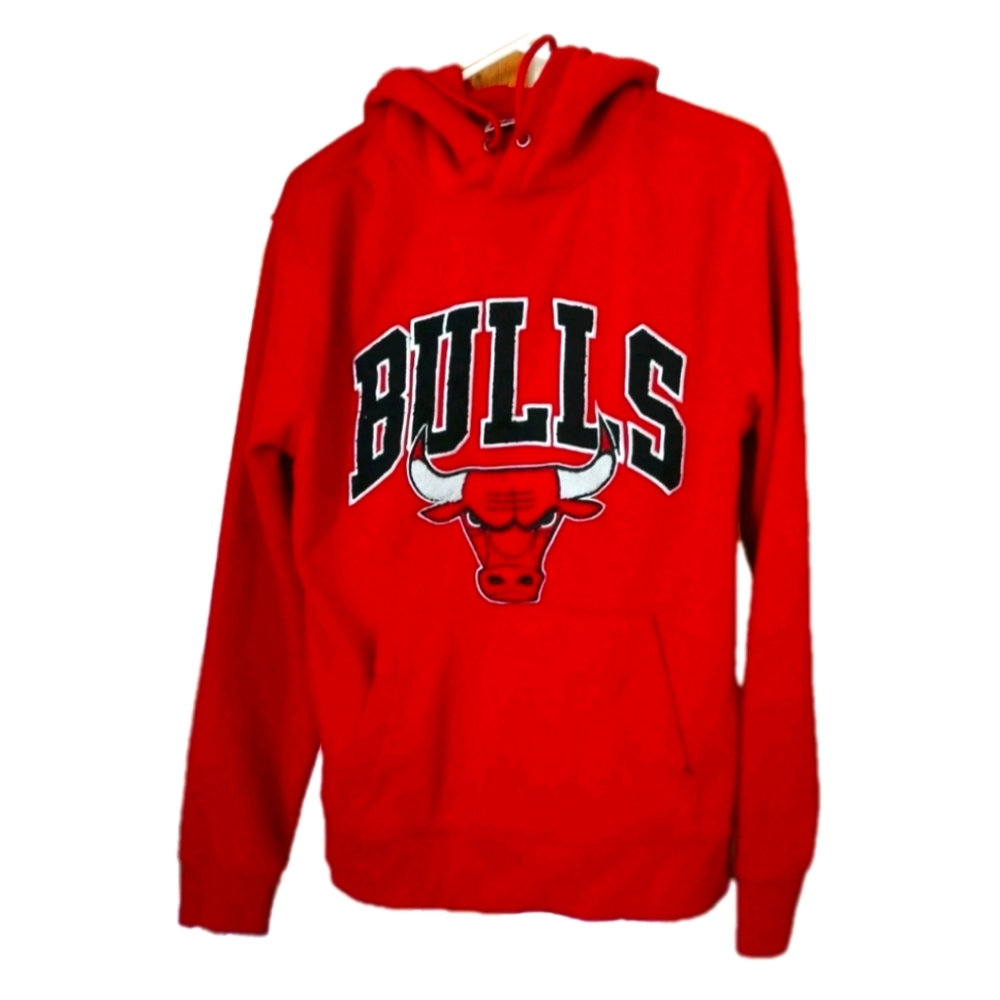 NBA Chicago Bulls Red Men's Fleece Cotton Hoodie/Sweatshirt